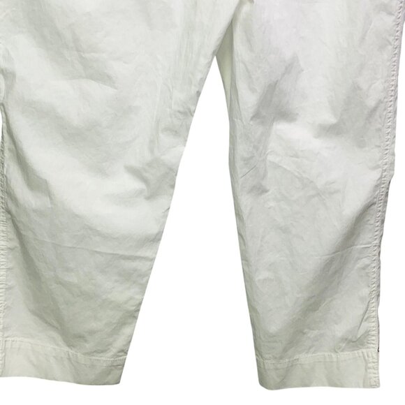 NEW Chicos Womens Secret Stretch Everyday Straight Leg Crops Alabaster Size 1| 8 - Picture 9 of 15